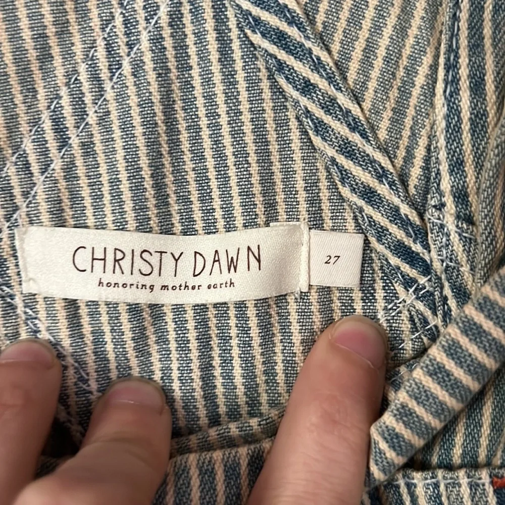 Christy Dawn - The Billy overall in railroad stripe - Picture 4 of 4